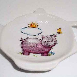 Pig Teabag Rest Design One