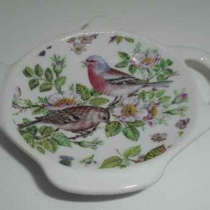 Vintage Birds Chaffinch Teabag Rest