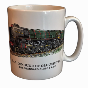 Duke of Gloucester Steam Engine Train Mug