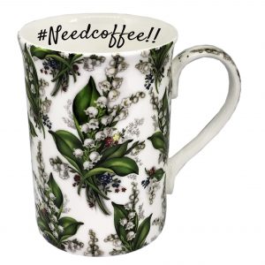 Personalised Lily Chintz China Mug