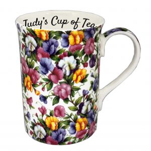 sweet pea personalised mug