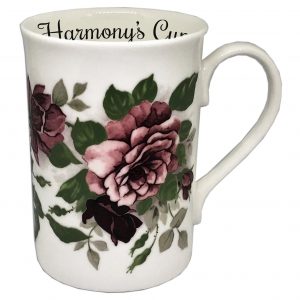 Pink Summertime Rose China Mug