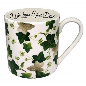 large green maple and ivy pint mug