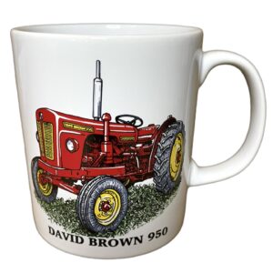 David Brown 950 vintage tractor mug