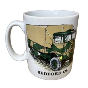 Bedford QL military lorry mug