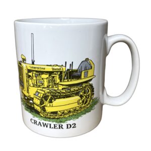 Caterpillar Crawler D2 Stoneware Mug
