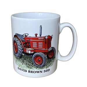 David Brown 50D Vintage Tractor Mug