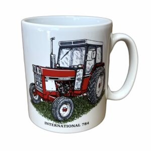 international 784 vintage tractor mug