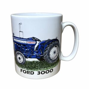 Ford 3000 Vintage Tractor Farming Mug