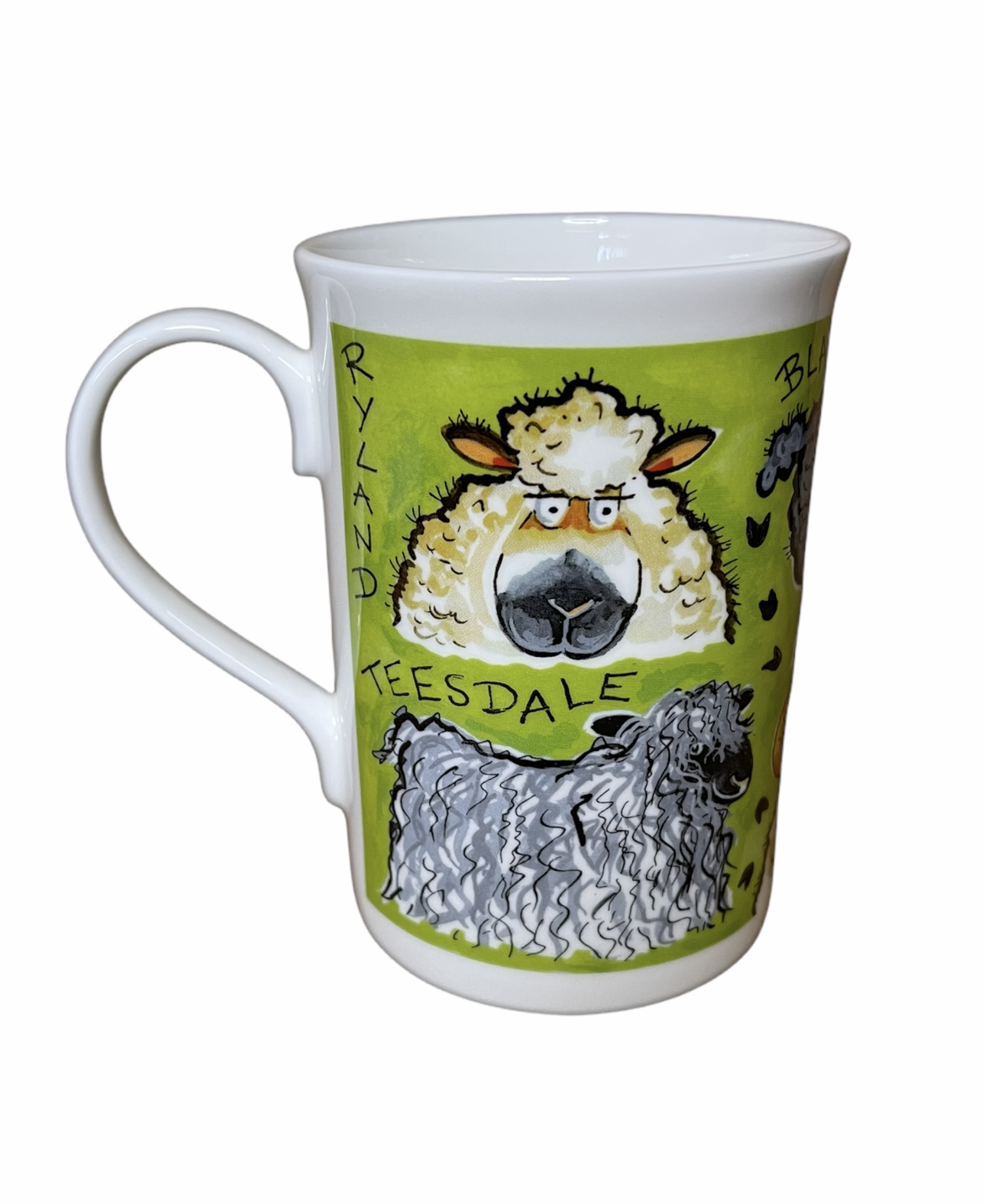 fine bone china sheep coffee mug from Eeksie Peeksie