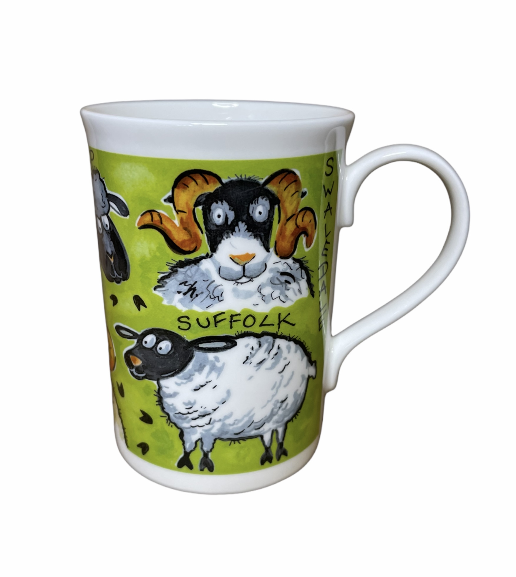 fine bone china sheep coffee mug from Eeksie Peeksie