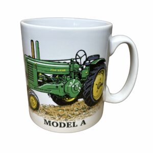 John Deere Model A vintage tractor mug