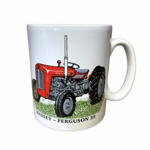 massey ferguson 35 vintage tractor mug
