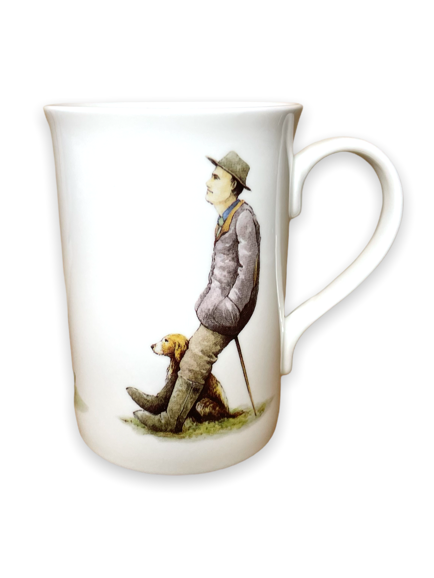 fine bone china shooting hunting mug