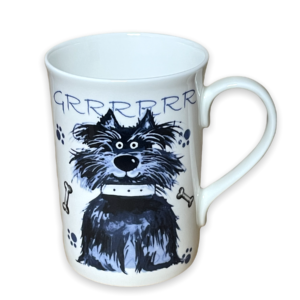 Cartoon Dog Fine Bone china mug