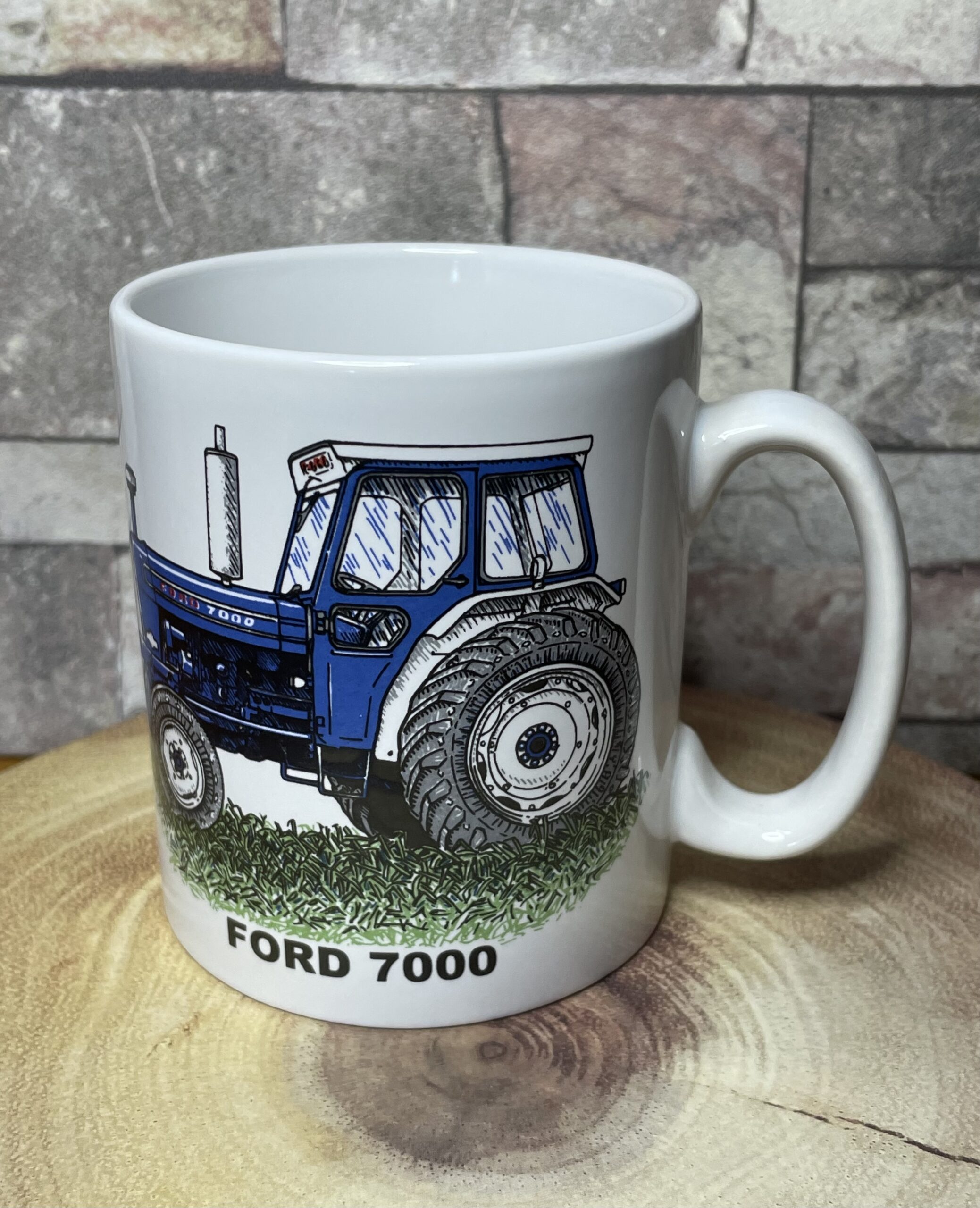 Ford 7000 Vintage Tractor Gift Mug