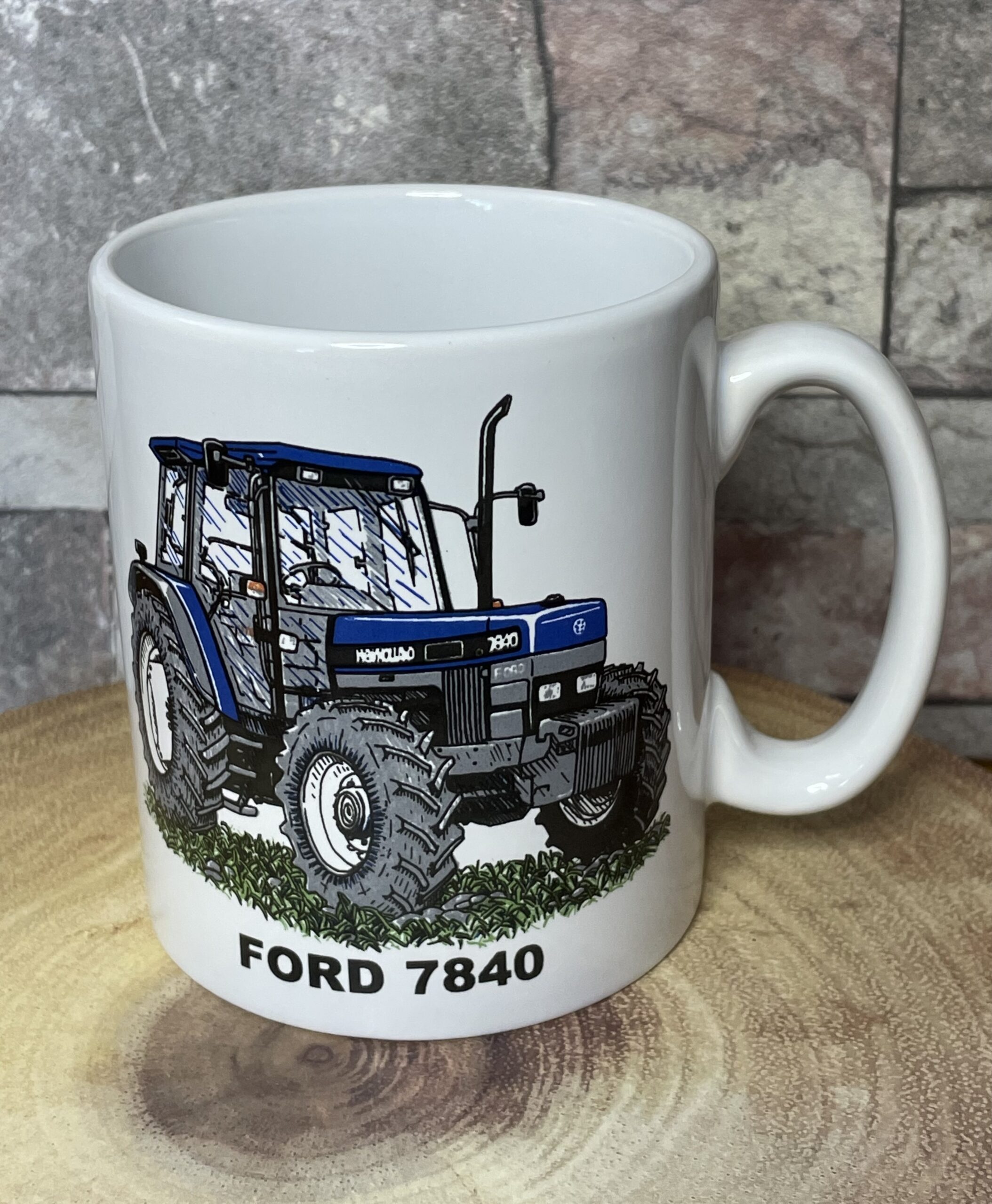 Ford 7840 Vintage Ford Tractor Mug