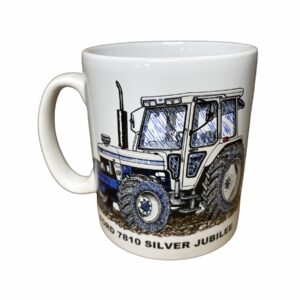 Ford 7810 Silver Jubilee Vintage Tractor Mug
