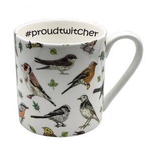 large garden birds mug
