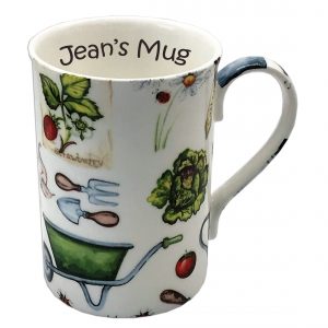 Personalised China Gardening Mug
