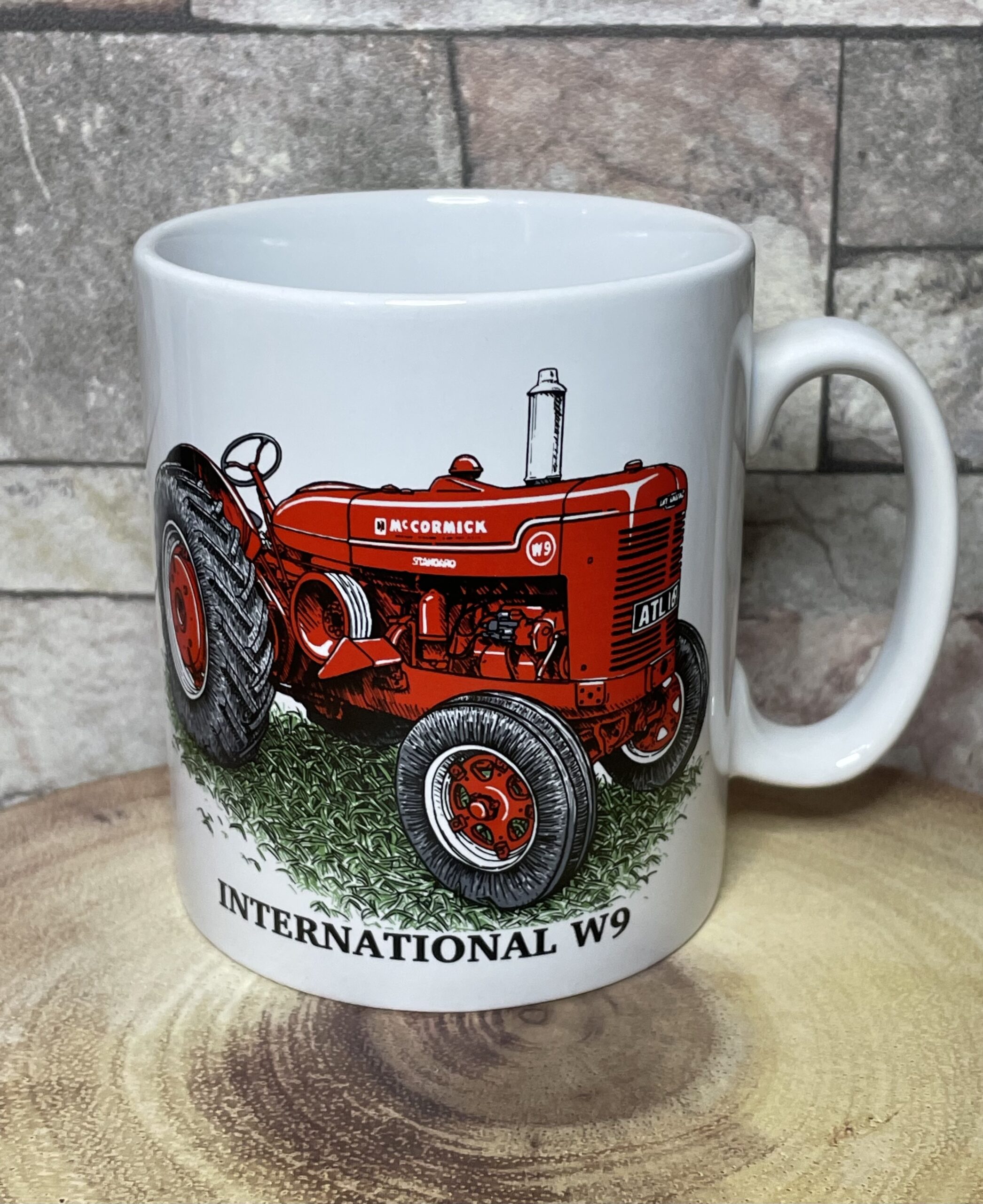 International W9 Vintage Tractor Mug