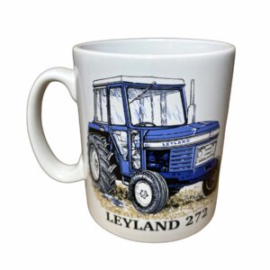 Leyland 272 Vintage Tractor Stoneware Mug