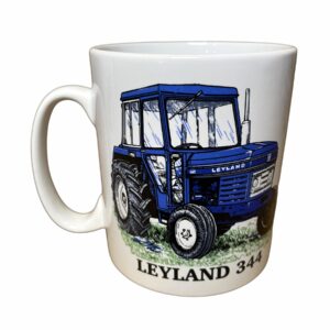 Leyland 344 vintage tractor mug