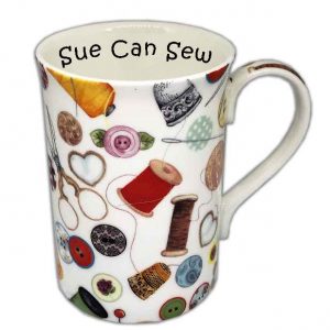 Sewing and Crafts Fine Bone China Mug