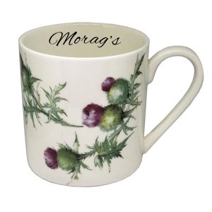 Thistle one pint china mug