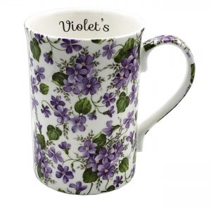 Personalised Violet Mug