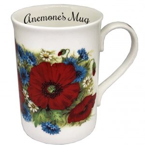 Personalised Poppy Mug