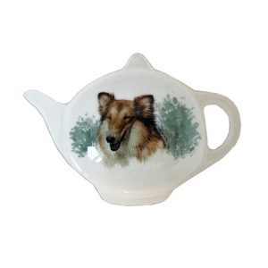 Shetland Sheepdog Teabag Rest