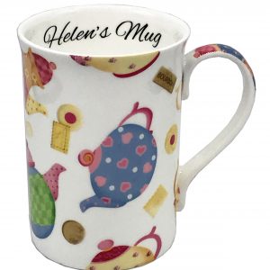 afternoon tea personalised china mug