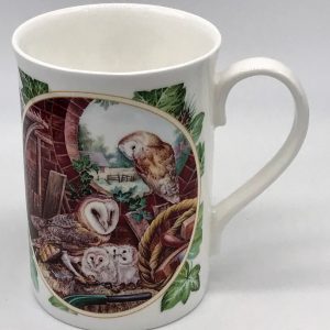 Fine Bone China Owl Mug