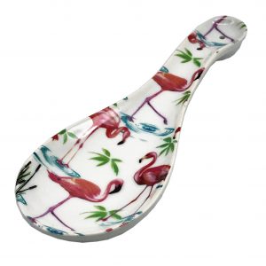 flamingo spoon rest