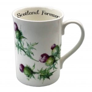personalised China Thistle Mug