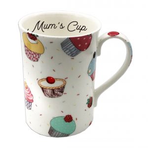 personalised china cupcake mug