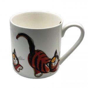 large one pint ginger cat mug