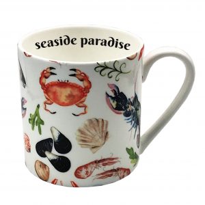 large sea themed one pint mug