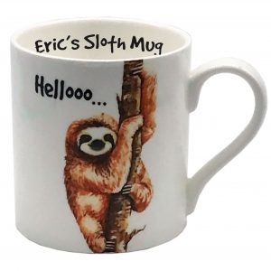 small sloth mug