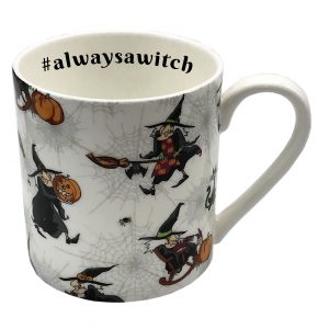 large witch pint mug