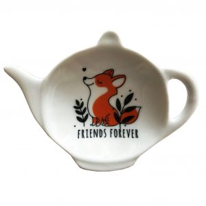 fox teabag tidy friendship gift