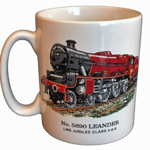 Leander Steam Train Mug