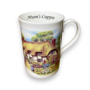 fine bone china personalised country cottage mug