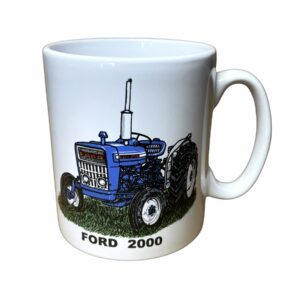 ford 2000 vintage tractor mug