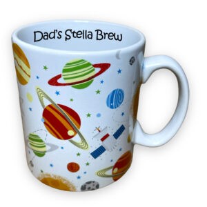 Outer Space Personalised Mug from Eeksie Peeksie