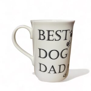 best dog dad personalised china mug