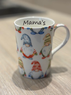 gonk mug personalised fine bone china gift